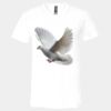 Unisex Jersey Short-Sleeve V-Neck T-Shirt Thumbnail