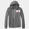 Adult Triblend Full-Zip Fleece Hood Thumbnail