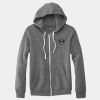 Adult Triblend Full-Zip Fleece Hood Thumbnail