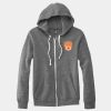 Adult Triblend Full-Zip Fleece Hood Thumbnail