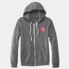 Adult Triblend Full-Zip Fleece Hood Thumbnail