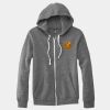 Adult Triblend Full-Zip Fleece Hood Thumbnail