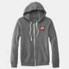 Adult Triblend Full-Zip Fleece Hood Thumbnail