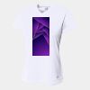 Ladies' Birds-Eye Mesh V-Neck T-Shirt Thumbnail