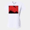 Ladies' Birds-Eye Mesh V-Neck T-Shirt Thumbnail