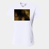 Ladies' Birds-Eye Mesh V-Neck T-Shirt Thumbnail