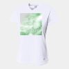 Ladies' Birds-Eye Mesh V-Neck T-Shirt Thumbnail