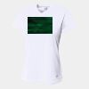 Ladies' Birds-Eye Mesh V-Neck T-Shirt Thumbnail