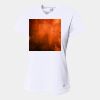 Ladies' Birds-Eye Mesh V-Neck T-Shirt Thumbnail