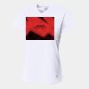 Ladies' Birds-Eye Mesh V-Neck T-Shirt Thumbnail